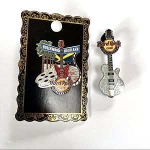 Hard Rock Cafe Hollywood Souvenir Pins NEW